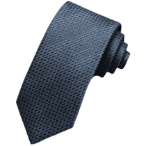 Goldlion tie mens German imported fabric pure yarn-dyed simple and versatile business formal tie for men