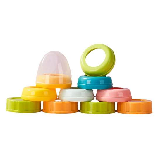 Аксессуары для детских бутылочек, крышка для хранения молока, среднее кольцо, герметичное и устойчивое к высоким температурам.