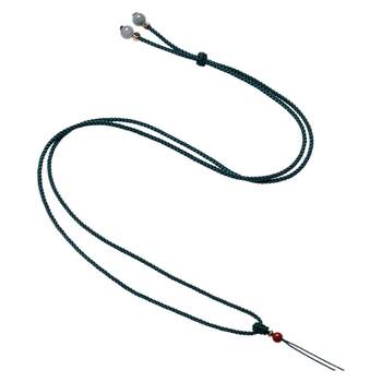 Versatile pendant with rope pendant rope braided necklace rope