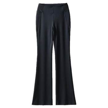 Women's low-rise yoga pants for early autumn