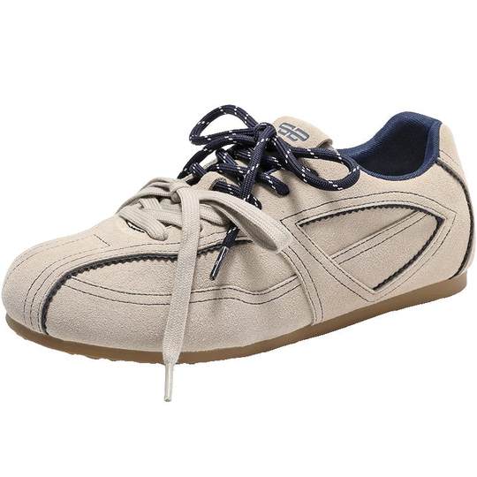 【马年系列】周雨彤同款百丽跳跳糖红色新年芭蕾德训鞋B2432AM6预