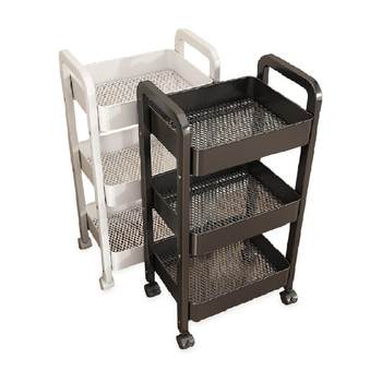 Youqin multi-functional floor-standing household cart storage rack