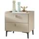 Mousse bedside table bedroom modern minimalist