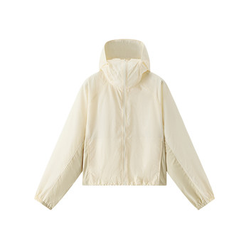 Semir patchwork mesh cool sun protection short jacket for women