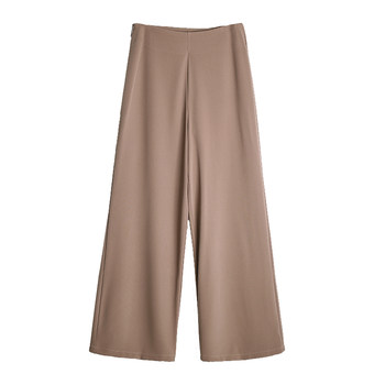 Wide leg trousers invisible side zip dance pants