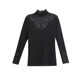 Spring and Autumn Lace Bottoming Shirt ຂອງແມ່ຍິງຄໍສູງແຂນຍາວ