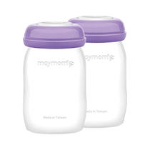maymom breastmilk storage refreshing bottle adapted to Virtue New Berec straight connected breast pump frozen and stored with milk