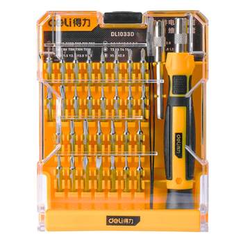 Deli screwdriver set cross triangle torx ratchet