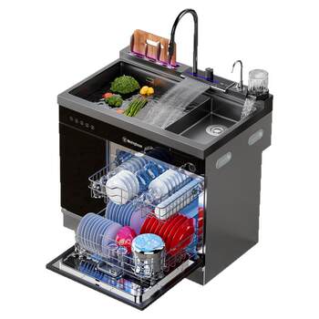 Westinghouse chopping board, knife, disinfection, drying, layered washing, strong discharge