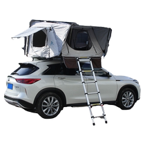 Sardines Roof Tent Totalement automatique Vitesse Ouvert Voiture à bord Tente Explique Explique en plein air de plein air Camping autonome Tours