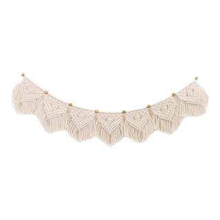 流苏编织小旗帜家居壁饰欧式波西米亚风格客厅卧室装饰墙饰壁挂