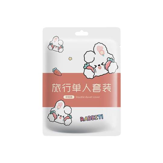 旅行一次性床单被套被罩枕套旅游三四件套酒店用品双人隔脏睡袋