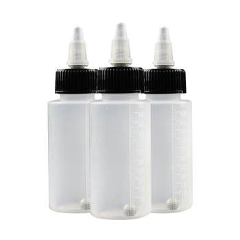 Paint empty bottle paint bottle with drip nozzle