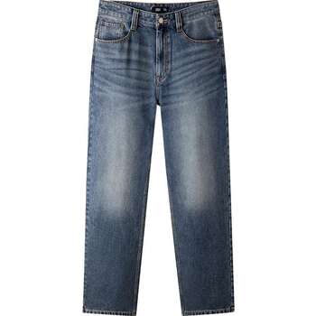 Semir classic versatile loose straight jeans for men