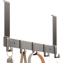 Kabei door rear hook punch-free storage rack wall-mounted coat hook door-back bathroom door seamless hanging towel rack