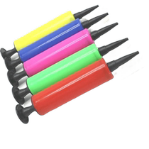 Manual push and pull long balloon inflator inflatable pump portable household childrens toy balloon blowing artifact new model