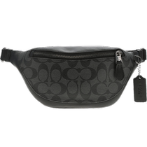 (Self-operated) COACH Mens PVC leather crossbody waist bag CJ707