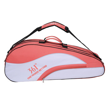 361 Degrees Authentic Badminton Racket Bag Shoulder Backpack with Shoe Storage Portable Bag Men and Women's Tennis Racket Bag