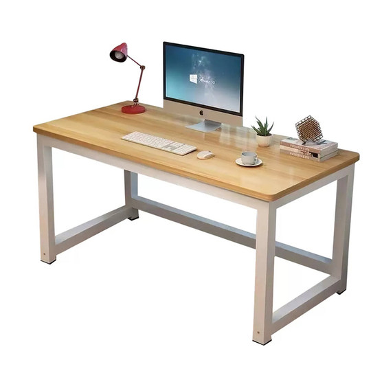 Computer desk double desktop simple desk bedroom home study table simple writing desk rectangular desk