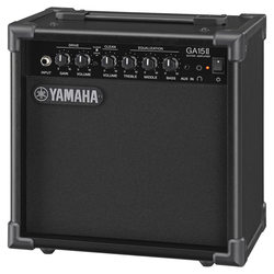 YAMAHA 야마하 기타 앰프 GA15 초보자 연습 전문 디스토션 록 반주 기타 오디오