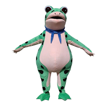 Lonely and widowed frog doll costumes customized toad wear adult cartoon doll stalls selling cubs inflatable costumes