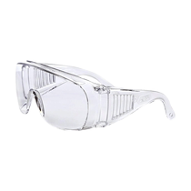 (Self-operated) Meisian goggles labor protection anti-splash anti-fog anti-wind and dust-proof transparent cycling protective glasses for men