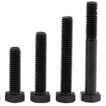 Level 8.8 outer hexagonal black screws...