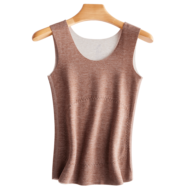 Catman Thermal Vest Women's Silk Patch Warming Waist Protector