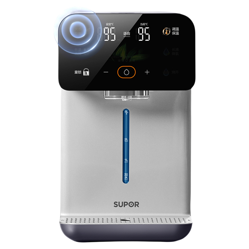 Supor electric water bottle for household use removable washing 316L stainless steel inner liner large capacity antibacterial smart electric water bottle