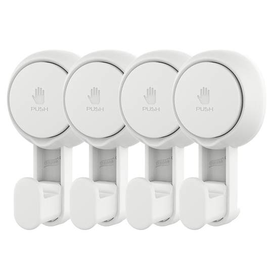 太力真空吸盘挂钩免打孔强力承重无痕浴室卫生间毛巾浴盆厨房粘钩