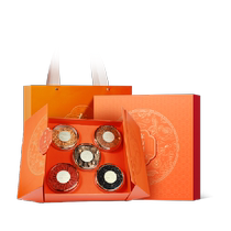 Qili Cordyceps flower red ginseng black wolfberry Mid-Autumn Festival gift box 250g gift for elders health nutritional supplement gift