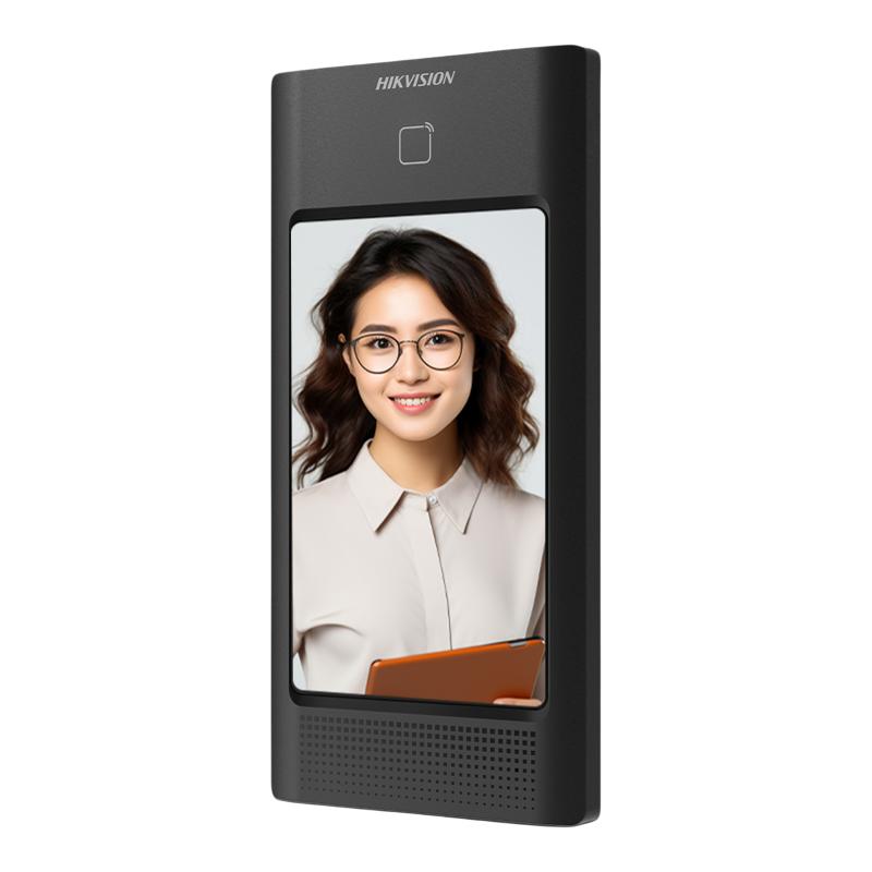Hikvision D40 face recognition access control all-in-one enterprise attendance 4G lifetime flow-free remote door intercom