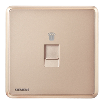Siemens switch socket Jingyue telephone socket panel type 86 one telephone line wall socket household concealed installation