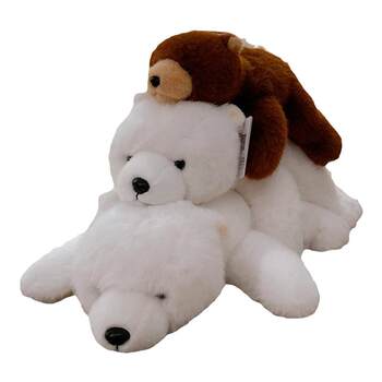 ຕຸ໊ກກະຕາຫມີ polar ຂອງຫຼິ້ນ plush ເພື່ອຄວາມສະດວກສະບາຍແລະການນອນ