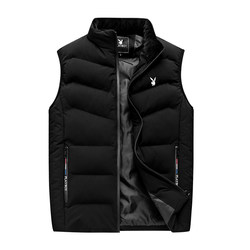 Playboy Vest Vest Men's Top Stand Collar Waistcoat Outerwear Autumn and Winter Down Cotton Men's Jacket