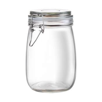 Glass sealed jar food grade pickles household wine bottle