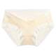 Low-waist pure cotton maternity underwear, women's large size underwear, pregnancy and postpartum universal briefs, belly support, breathable and traceless