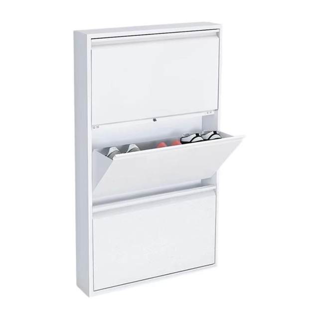 Home ultra-thin flip-flop shoe cabinet entrance door behind bedroom door