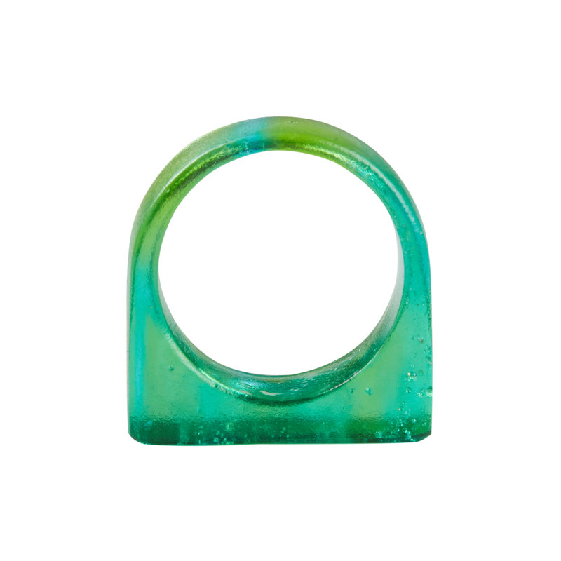 JNBY simple fashion glass ring