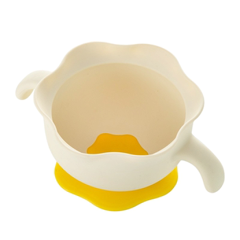 Baby food supplement bowl, egg drop bowl, baby special rice bowl, meal tray, suction cup, eagle beak, silicone children's tableware for eating