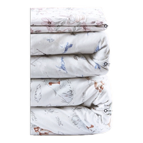 Jingqi Doudou Blanket Bamboo Cotton Baby Cover Blanket Autumn and Winter Constant Temperature Newborn Childrens Quilt Kindergarten Blanket Universal for All Seasons