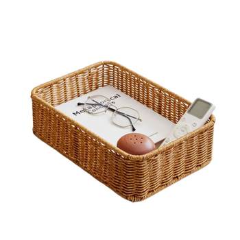 Hand-woven storage basket storage basket