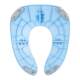 Hotel out-and-out foldable toilet mat can be folded and stored