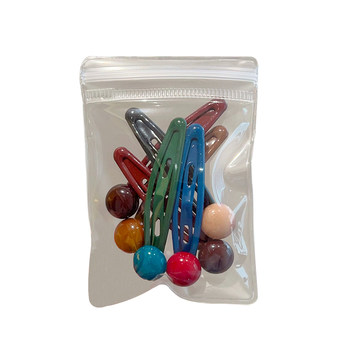 Children's korean style colorful ball hairpin break-off hairpin hair accessories