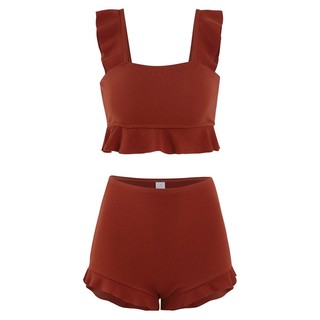 泳衣女款分体保守遮肚显瘦2025年新款爆款纯欲风遮肉泡温泉高级感