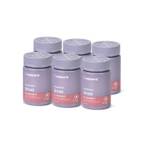 perdays Iron supplement for pregnant women during pregnancy iron supplement for pregnant women imported from Australia iron supplement for women with anemia pregnant women breastfeeding women*6 bottles