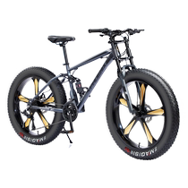 Official Phoenix Soft Tail Mountain Bike Adult Off-Road Vehicle Beach Snowmobile Tire Mens and Womens Transmission Vehicle