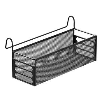 Student dormitory bedside hanging basket storage rack