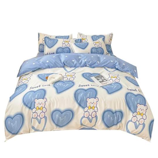 被套单件150x200x230学生宿舍单人三件套磨毛单独被罩非全棉纯棉