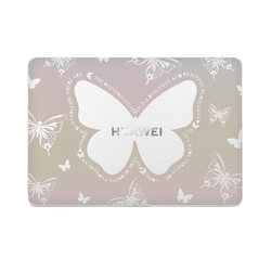 Butterfly Huawei matebook14/13 protective case cartoon glory magicbook notebook 14s computer case 2023 new D14 film D15 creative x frosted pro accessories 16s set